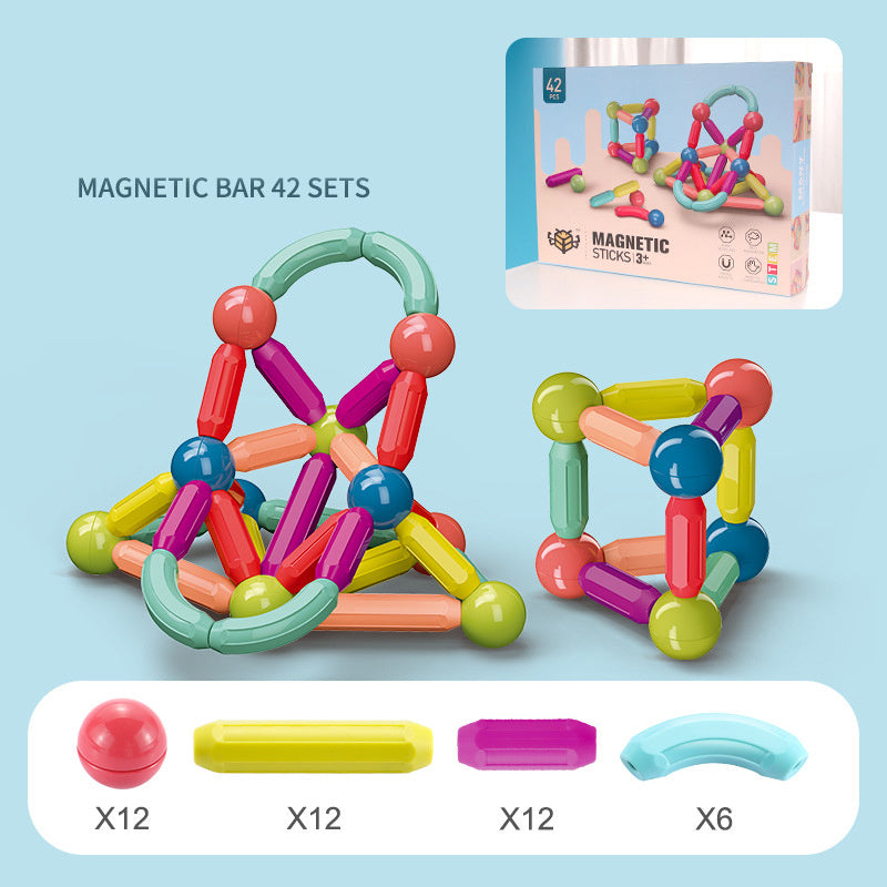 Baby Toys Magnetic Stick Building Blocks Games For Children Magnetic Toy Bricks