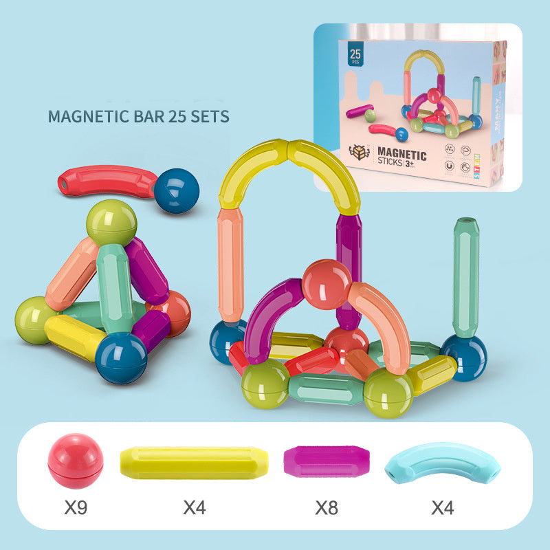 Baby Toys Magnetic Stick Building Blocks Games For Children Magnetic Toy Bricks