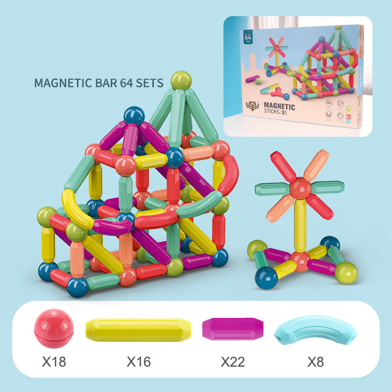 Baby Toys Magnetic Stick Building Blocks Games For Children Magnetic Toy Bricks