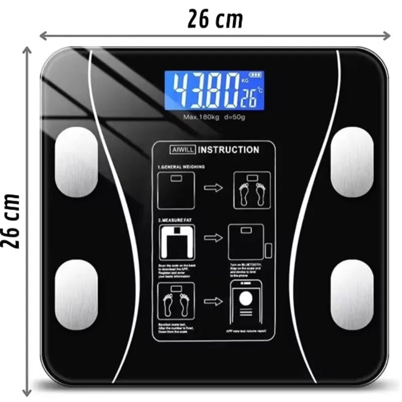 charging model weight scale Household intelligent human body scale professional body weight, simple health weight, name New