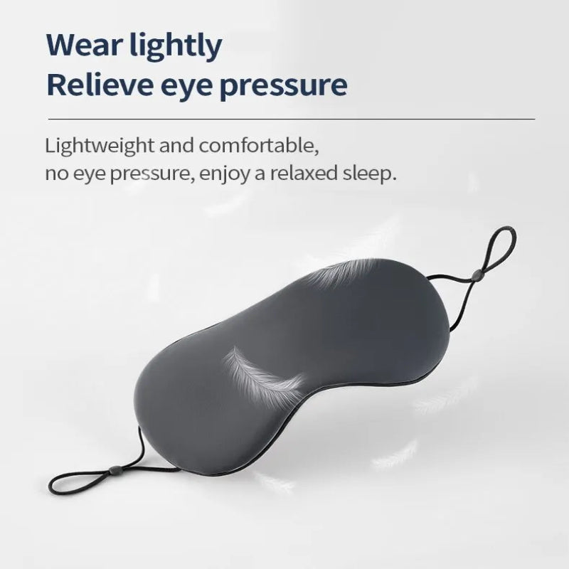 Sleeping Eye Mask Korean Style Ice Silk Warm And Cool Dual Use Adjustable Travel Sleep Shade Man Eyepatch Health Beauty Cute