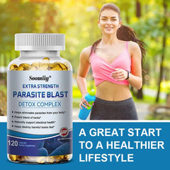 Parasite Detox - Gut Health Supplements - Gut Health - Boosts Immune System - Supports Cleansing and Detoxification
