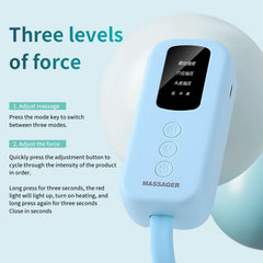 Jinkairui Sleep Aid Head Massager Airbag Wrapping Cap Scalp Massage Instrument with Air Compression Relaxation Rechargeable Use