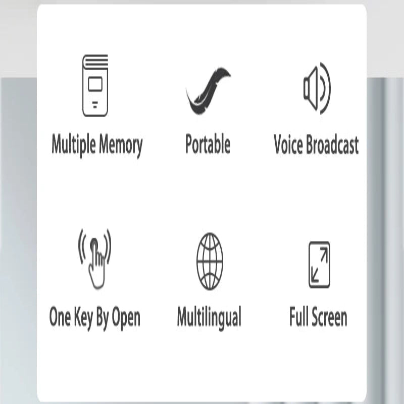 Digital Wrist Blood Pressure Meter Automatic Voice Tonometer Heart Rate Monitor Smart Touch LCD Screen Charge Sphygmomanometer