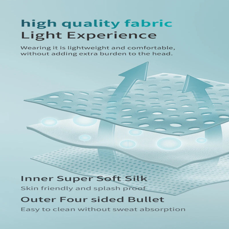 Jinkairui Sleep Aid Head Massager Airbag Wrapping Cap Scalp Massage Instrument with Air Compression Relaxation Rechargeable Use