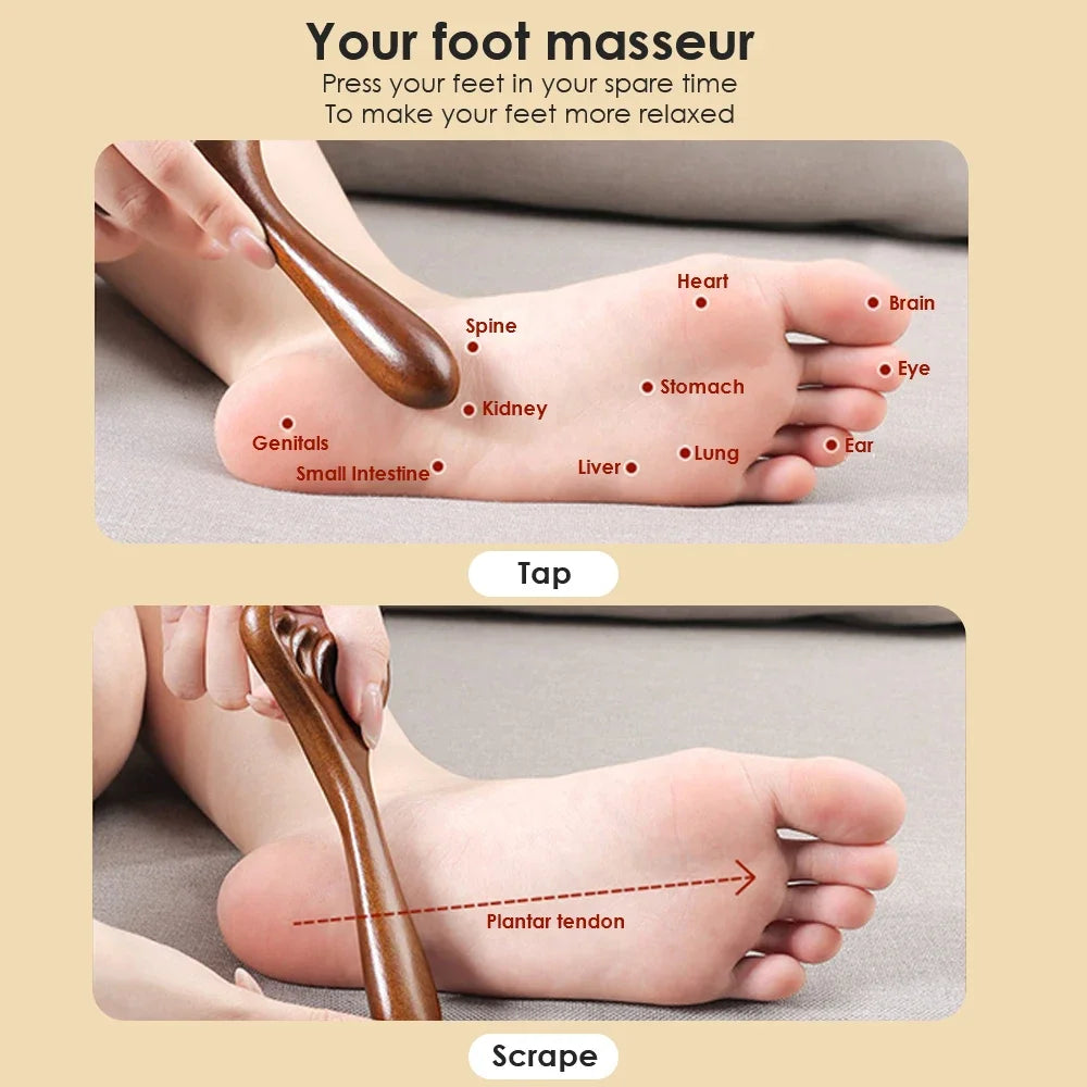 Handheld Scalp Massager Six-Claw Head Meridian Massage Comb Anti-static Gua Sha Tool Scratcher Spa Promote Blood Circulation