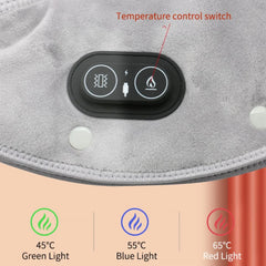 Electric Shoulder Neck Heating Pad Massage Hot Compress Cervical Tool Three Gear Adjustable for Shoulder Neck Back Heated Warmer