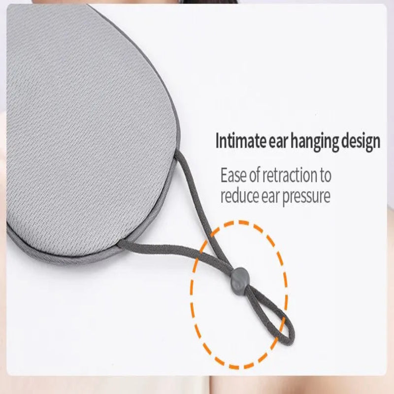 Sleeping Eye Mask Korean Style Ice Silk Warm And Cool Dual Use Adjustable Travel Sleep Shade Man Eyepatch Health Beauty Cute