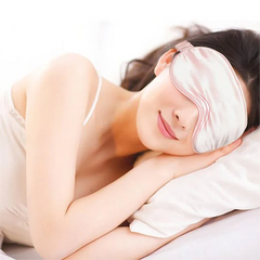 Imitated Silk Eye Patch Shading Sleep Eye Mask Eyepatch Travel Relax Cover Eyeshade Health Sleeping Shield Eye Care Tool
