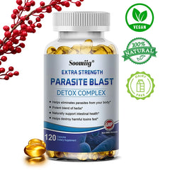 Parasite Detox - Gut Health Supplements - Gut Health - Boosts Immune System - Supports Cleansing and Detoxification