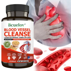 Vascular Cleansing Supplement - Increases Absorption, Dissolution, Blood Circulation - Flexibility & Elasticity Circulation