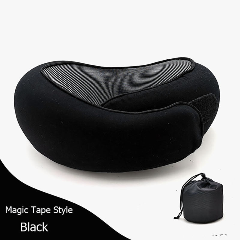 Premium Travel Neck Pillow – Comfortable Memory Foam Support for Flights & Road Trips