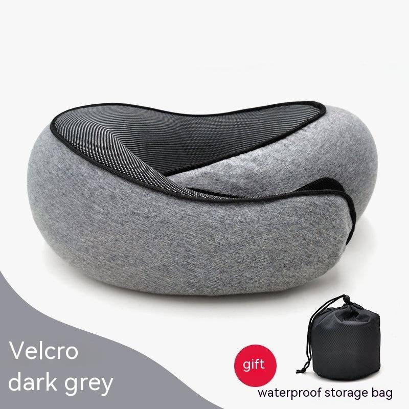 Premium Travel Neck Pillow – Comfortable Memory Foam Support for Flights & Road Trips